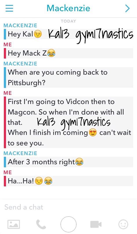 me and mackenzie s snapchat conversation this is 100 real do not repin dancemommers