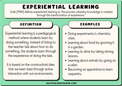 experiential learning examples