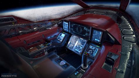 Artstation Light Fighter Cockpit