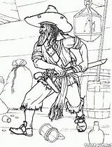 Pirata Pirate Colorare Pirati Disegni Viejo Kolorowanka Malvorlagen Piraten Colorkid Skrzynia Vecchio Mapa Stary Piratas Cannone Piraci Gunsmith Verpflegung Szkielet sketch template