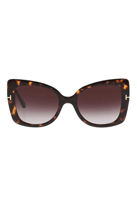 tom ford gianna sunglasses in brown lyst