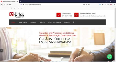 site institucional criação de sites em uberlândia web mídias