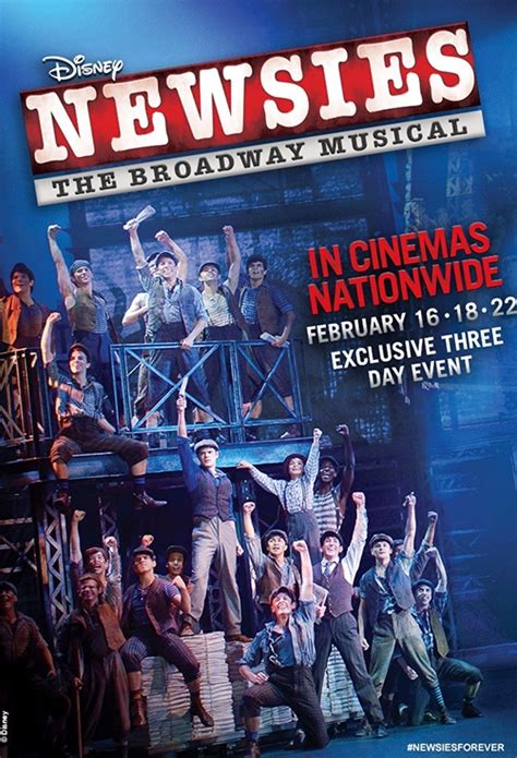 Newsies The Broadway Musical Where To Watch Streaming