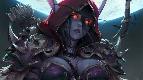 sylvanas windrunner world  warcraft wow video game  rare gallery hd wallpapers