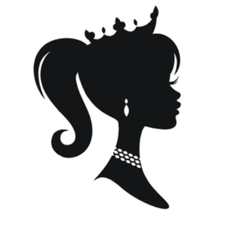 Clip Art Barbie Silhouette Image Drawing Barbie Png Download 512
