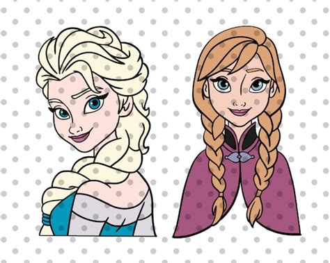 elsa svg frozen elsa svg anna svg frozen svg frozen fever etsy