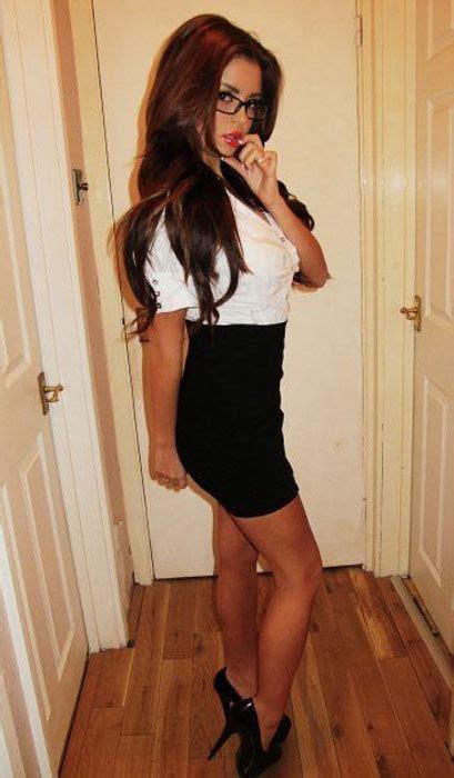 naughty secretary in tight pencil skirt urbasm