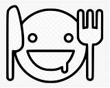 Hungry Emoji Clipartkey sketch template