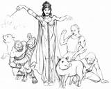 Odyssey Circe Pigs Odysseus Men Characters Into Island Turned Aeaea Important Greek Troy Quizlet sketch template