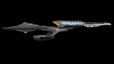 3d Model Star Trek Duderstadt Class Starship Vr Ar Low Poly Cgtrader