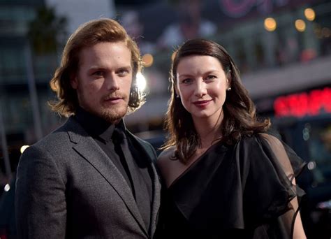 sam heughan caitriona balfe relationship pair gets sexier in