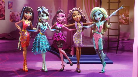 monster high animated series  action  nickelodeon popsugar family