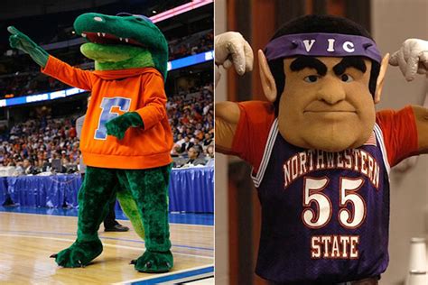 ‘albert gator of florida vs ‘vic the demon of northwestern st