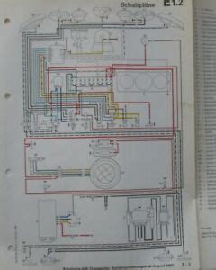 vw typ     transporter bus ab   stromlaufplan schaltplan original sa ebay