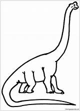 Coloring Dinosaur Brachiosaurus Long Neck Pages Drawing Dino Daycare Janice Outlines Printable Sheets Super Online Color Print Clipartbest 39s Getcolorings sketch template