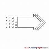 Coloring Pages Arrow Sheet Title sketch template
