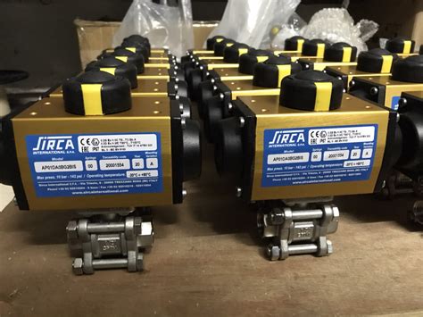 sirca actuatorball valve pc mass pneumatech