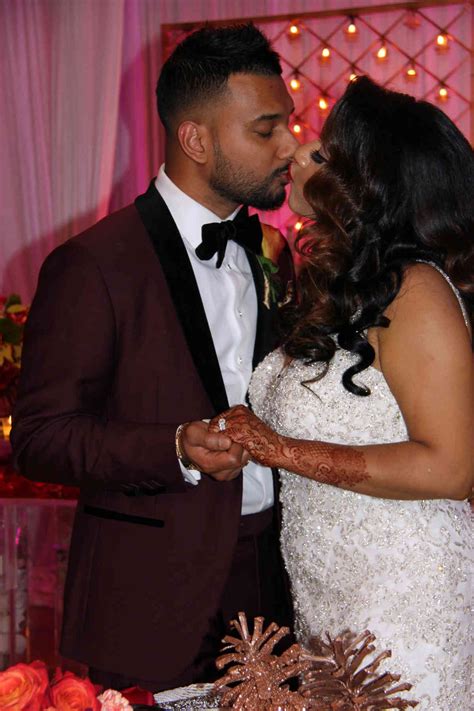 Young Vincy Guyanese Couple Ties Knot – Caribbean Life