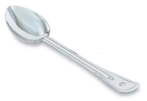 solid stainless steel spoon vollrath foodservice