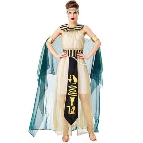 halloween cosplay costume sexy women egyptian pharaoh cleopatra queen