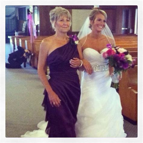 Mom Walking Me Down The Aisle Wedding Bells Wedding Day Mom Dress
