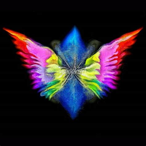stunning angel wings artwork  sale  fine art prints