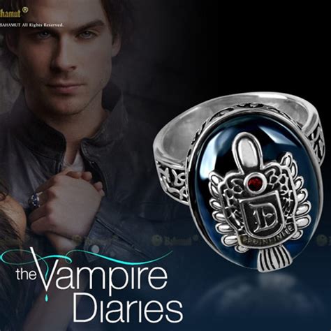 the vampire diaries salvatore damon ring s 925 sterling silver ring