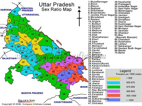 Uttarpradesh Sex Ratio As Per Census 2001