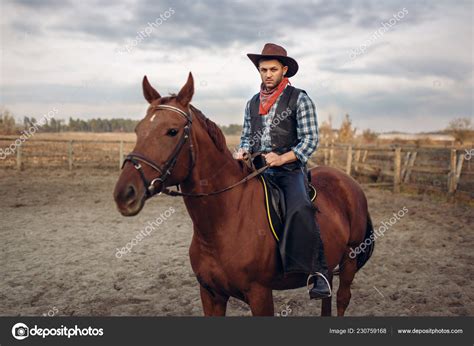 cowboy horse riding