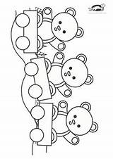 Krokotak Print Printables Christmas Kids Para Colouring Bear Doll Embroidery sketch template