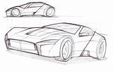 Car Drawing Cars Draw Drawings Sketches Sketch Futuristic Cool Lineweights Typical Model Body 2009 Simple Isometric Sketching Vehicles Tutorial Cuves sketch template