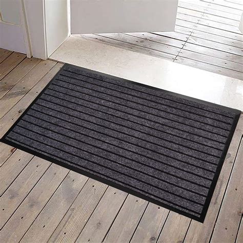 jwgjw large outdoor door mats rubber front entrance  doormat