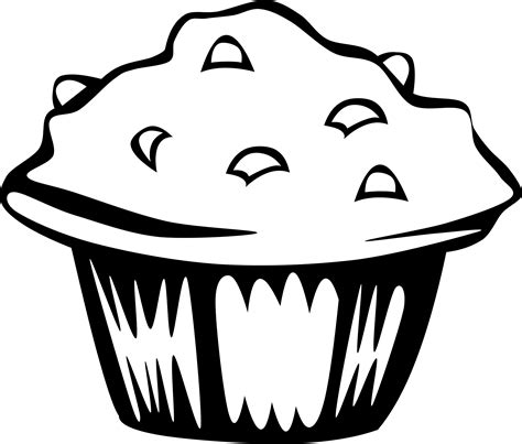 muffins clipart outline muffins outline transparent