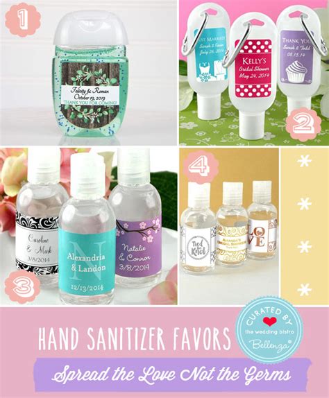 hand sanitizer wedding favor ideas