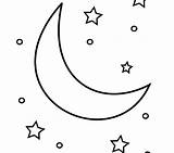 Moon Coloring Crescent Stars Pages Printable Sun Star Phases Drawing Color Shooting Kids Getcolorings Print Colorings Getdrawings Sheets sketch template
