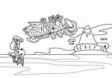 Zig Sharko Coloring Pages Storyboard Deviantart Intro Kw Kristina Magic Pdf Project Template sketch template