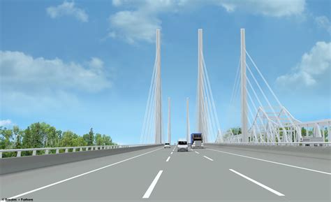 designs  brent spence bridge replacement narrowed   urbancincy