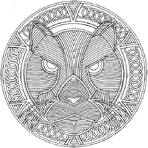 wolf mandala coloring pages coloring patterns pinterest wolves