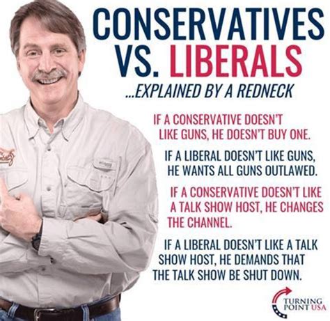 redneck explains the difference between liberals and conservatives