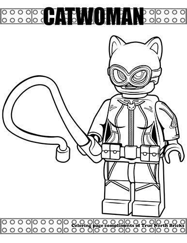 lego catwoman coloring page  printable coloring pages  kids