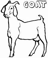 Goat Coloring Pages Print Colouring Kids Book Template Clipart Milking Clipartbest Templates sketch template