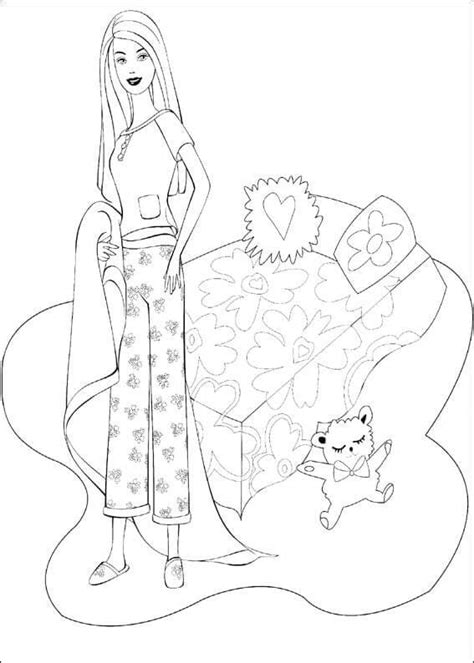 barbie coloring pages    updated   barbie ready