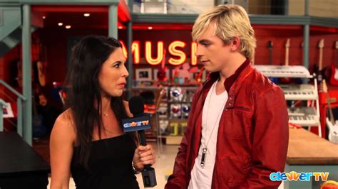 Ross Lynch Interview Austin And Ally Set Visit Youtube