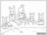 Critters Calico Critter Coloringonly sketch template
