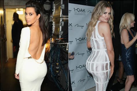 Battle Of The Buns Khloé Vs Kim Kardashian Page Six