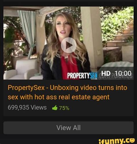 propertysex unboxing video turns into sex with hot ass real estate