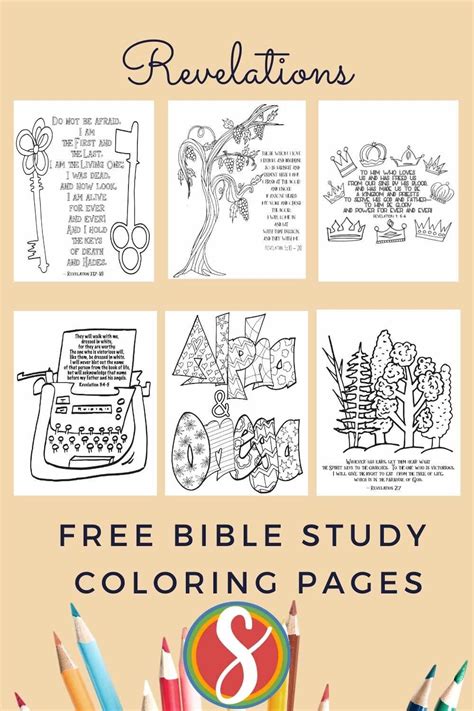 revelation scripture coloring pages stevie doodles