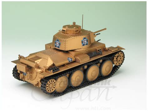 1 35 Girls Und Panzer Pz Kpfw 38 T Kame San Team Ver