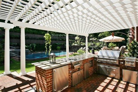 incredible outdoor kitchens     grills  huffpost