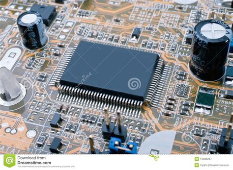 computer circuit board stock image image  hardware